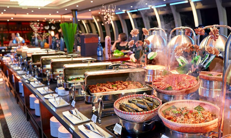 Du thuyền tiếng 360 chỗ: Paradise Delight khởi hành Tối: 18:00 - 21:30