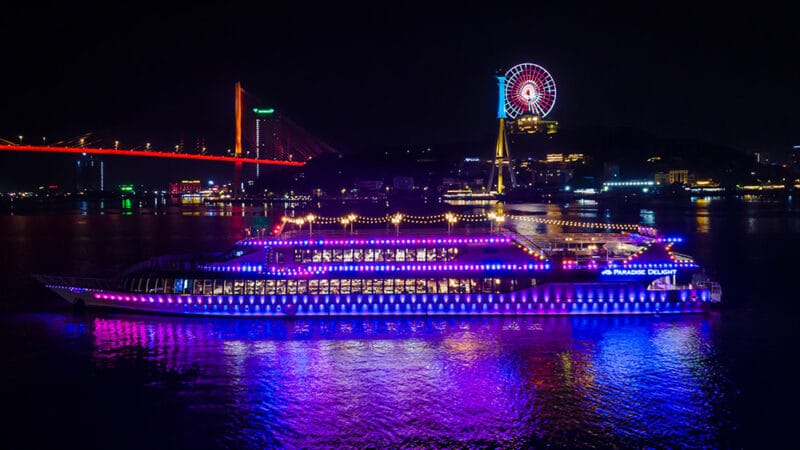 Du thuyền tiếng 360 chỗ: Paradise Delight khởi hành Tối: 18:00 - 21:30