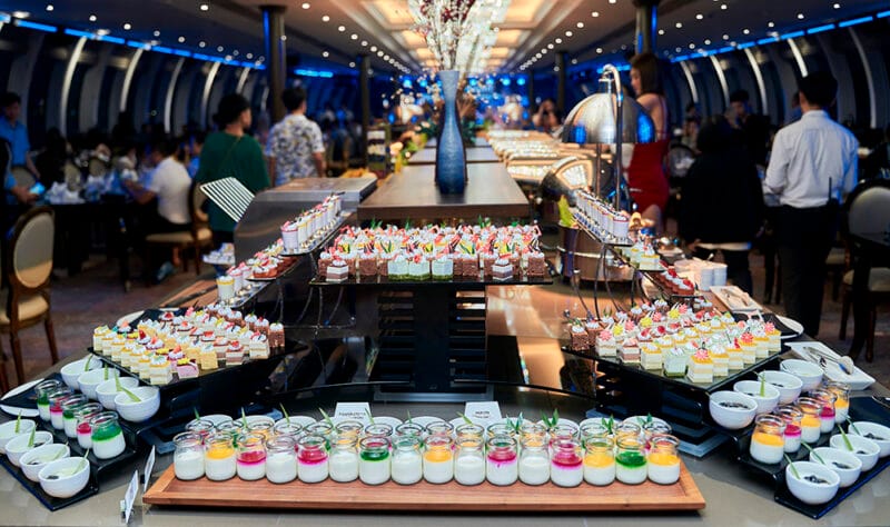 Du thuyền tiếng 360 chỗ: Paradise Delight khởi hành Tối: 18:00 - 21:30